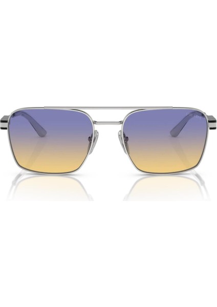 PR 67ZS 1BC06Z 56 Unisex Gümüş Metal Oval Güneş Gözlüğü fiyatları