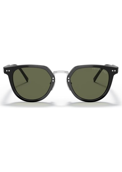 PR 17YS 1AB03R 49-22 Polarize Erkek Füme Kemik Güneş Gözlüğü