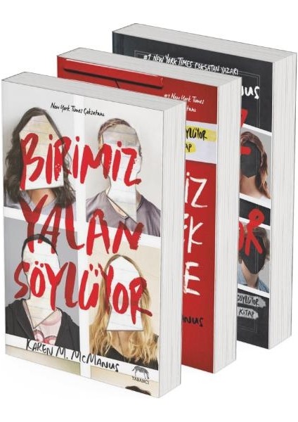 Birimiz Yalan Söylüyor - Birimiz Ölmek Üzere - Birimiz Geri Dönüyor - 3 Kitap - Karen M. McManus