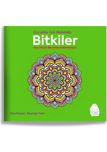 Çocuklar İçin Mandala Bitkiler - Hayvanlar - Hayvanlar ve Meyveler 3 Kitap - Zeynep Hızır