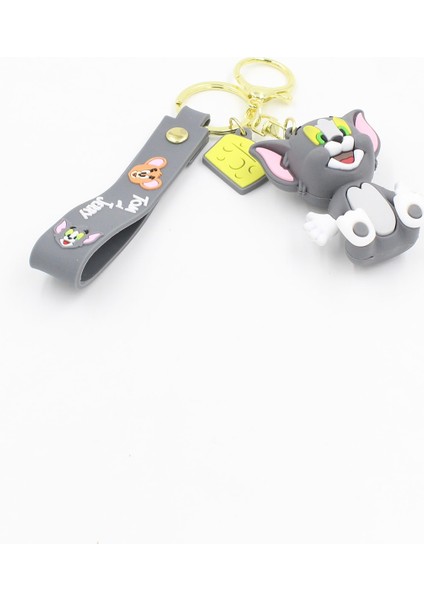 047 3200 Tom ve Jerry Anahtarlık ve Çanta Aksesuarı Standart Standart