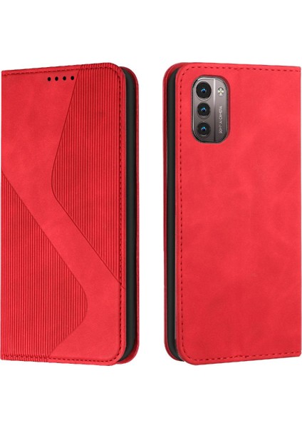 Nokia G21 Pu Deri Manyetik Telefon Kılıfı (Yurt Dışından)