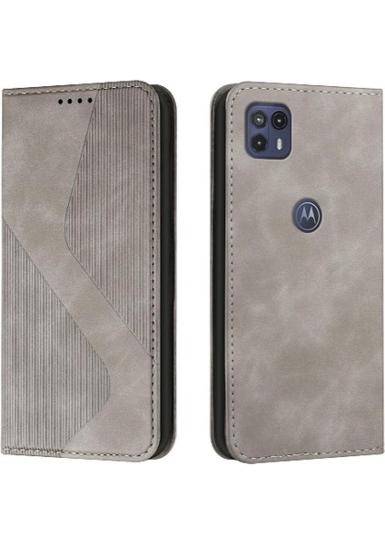 Motorola Moto G50 5g Manyetik Pu Telefon Kılıfı (Yurt Dışından)
