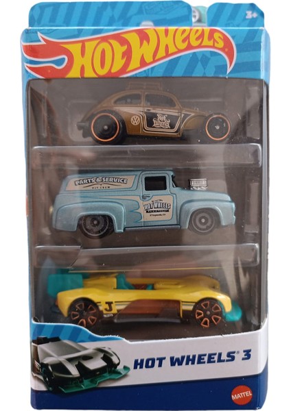 Nessi World Hotwheels 3lü Arabalar