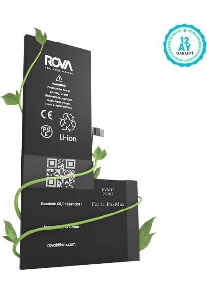 Iphone 11 Pro Max Batarya Pil Güçlendirilmiş 4410MAH 1 Yıl Garantili fiyatları