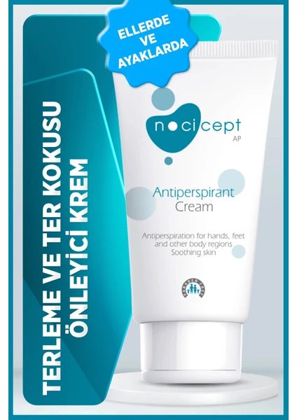 AP Antiperspirant Cream 75ml / El ve Ayak Terlemelerine Karşı ve Krem