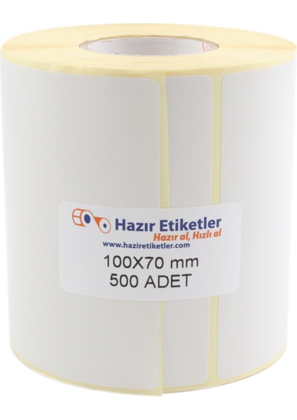 Eko Termal Rulo Etiket 100MM x 70MM 500 Adet