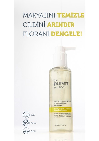 Yağlı-Karma Ciltler Için Arındırıcı, Matlaştırıcı Güneş Koruma Etkili Bakım Seti