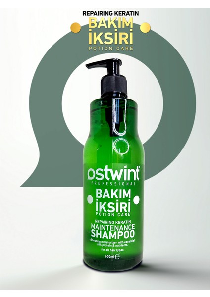Saç Bakım Iksiri Repairing Keratin Seti, Şampuan, Saç Kremi, Saç Serumu, Saç Maskesi indirimleri