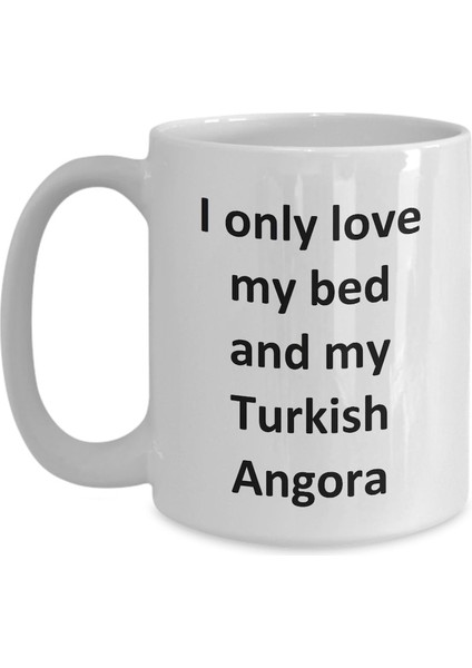 Komik Türk Angora Kupa - Türk Angora Kedisi Kahve Fincanı - Ingilizce Kahve Kupa modelleri
