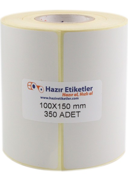 Eko Termal Rulo Etiket 100MM x 150MM 350 Adet