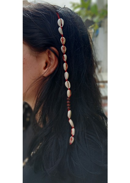 Deniz Kabuğu Saç Aksesuarı Saç Tokası Seashell Hair Accesory