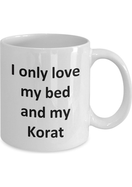 Esprili Korat Kupa - Kupa Bardak Korat Kedi Kahve Fincanı - Ingilizce Kupa Bardak fiyatları