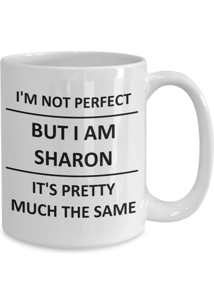 Sharon Sevgilisi Kız Arkadaşı Için Kupa Eşi Anne Kız Kardeşi Kupa - İngilizce Kahve Kupa