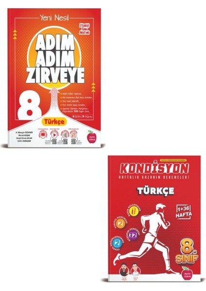 8. Sınıf Adım Adım Türkçe - Kondisyon Türkçe Deneme Seti