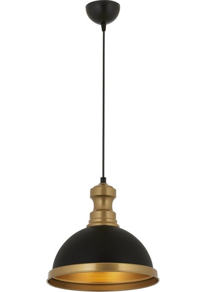 Avonnı Siyah Kaplama Modern Avize E27 Metal 29CM