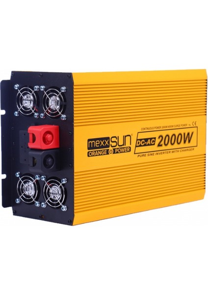 Tam Sinus Şarjlı / Ekranlı 12V 2000W Inverter