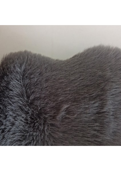 Kalın Tavşan Peluş Üç Kişilik Koltuk Örtüsü ( 80*190CM ) Sadece Oturma Alanı Için