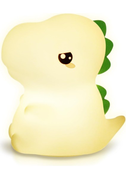 Zamanlayıcılı Renk Değiştiren LED Gece Lambası (Sarı) (Yurt Dışından)