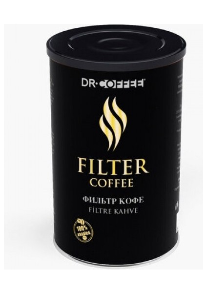 Drcoffee Filtre Kahve 200GR Teneke