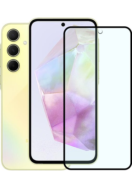Samsung Galaxy A35 5g Tam Kaplayan Çerçeveli Tempered Ekran Koruyucu - AL3276
