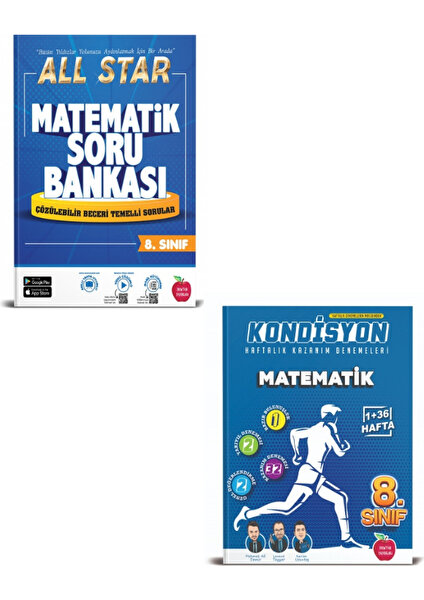 Newton Yayınları 8. Sınıf All Star Matematik - Kondisyon Matematik Deneme Seti