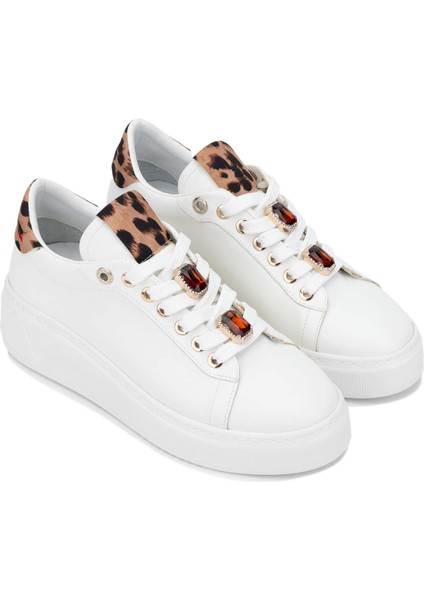 Kadın Vegan Beyaz Sneakers & Spor Ayakkabı 1009 1590 Bn Ayk Y24 Beyaz fiyatları