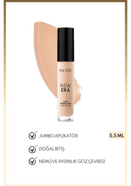 New Era Skin Protecting Concealer 40 Soft Ivory Göz Altı Kapatıcısı