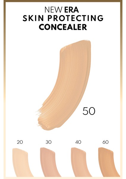 New Era Skin Protecting Concealer 50 Medium Beige Göz Altı Kapatıcısı