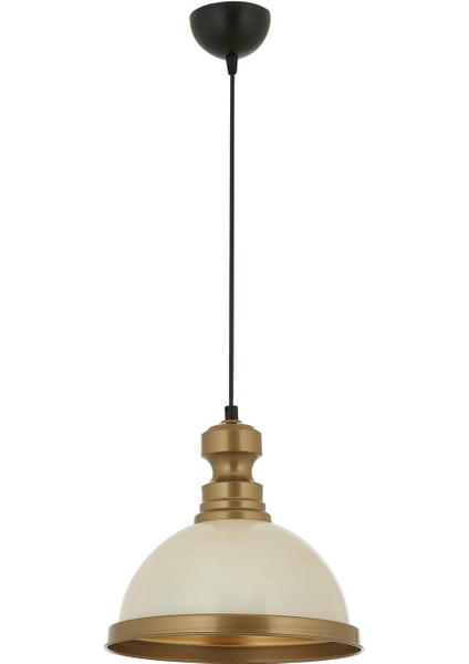 Avonnı Beyaz Boyalý Modern Avize E27 Metal 29CM