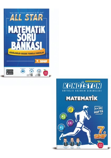 7. Sınıf All Star Matematik - Kondisyon Matematik Deneme Seti