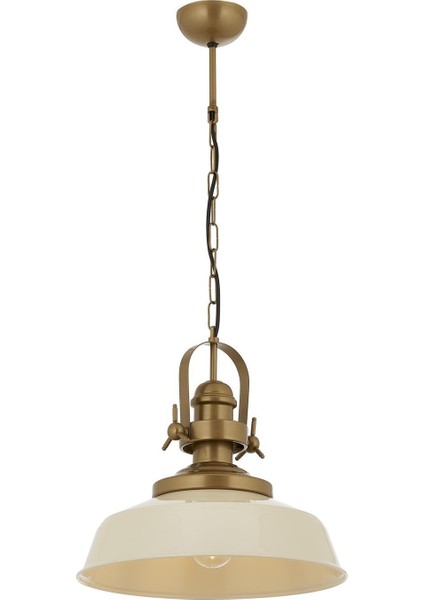 Avonnı Beyaz Boyalý Modern Avize E27 Metal 35CM