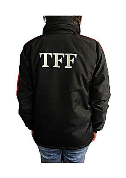 Siyah Astarlı Yağmurluk, Tff Armalı ve Tff Yazılı K0152 Xl modelleri