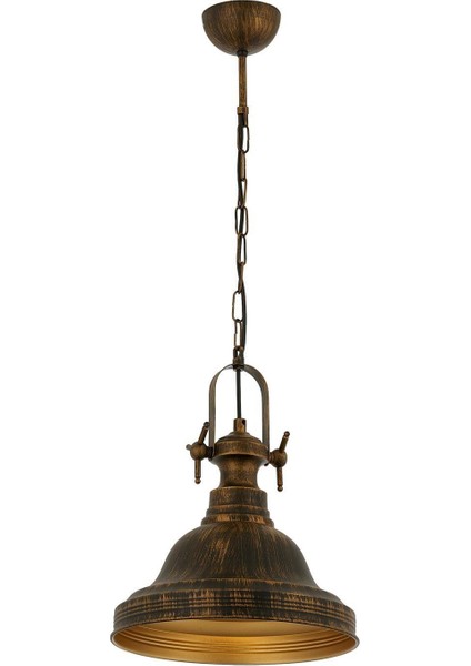 Avonnı Siyah/patina Boyalý Modern Avize E27 Metal 29CM