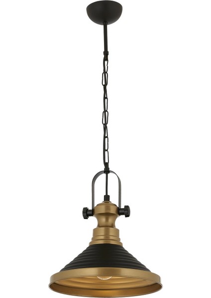 Avonnı Siyah Boyalý Modern Avize E27 Metal 29CM