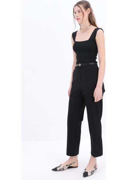 24DB77090AL0 Kadın Havuç Paça Pantolon