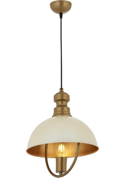 Avonnı Beyaz Boyalý Modern Avize E27 Metal 35CM