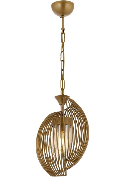 Avonnı AV-60397-1BSA Eskitme Boyalý Modern Avize E27 Metal Cam 20CM