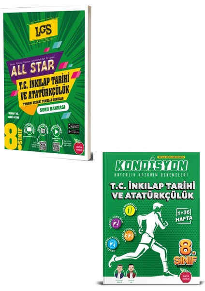 Newton Yayınları 8. Sınıf All Star Sosyal Bilgiler - Kondisyon Sosyal Bilgiler Deneme Seti