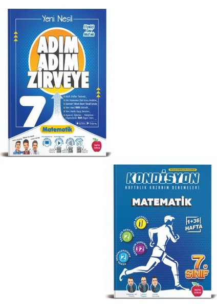 7. Sınıf Adım Adım Matematik - Kondisyon Matematik Deneme Seti