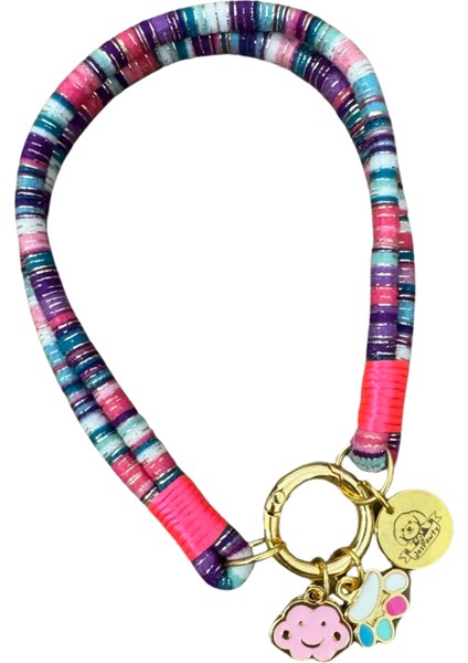 Jesspecial Pembe Ip Kedi Köpek Kolyesi Charm Uçlu
