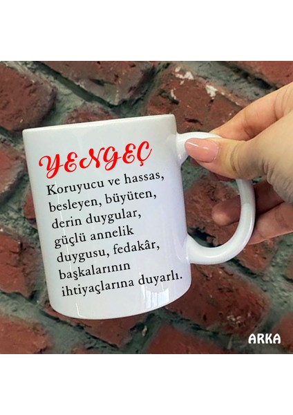 Size Özel Yengeç Burcu ve Özellikleri Seramik Baskılı Kupa Bardaklar