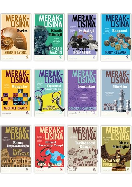 Meraklısına Dizisi 12 Kitap