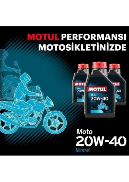 Motul 20/40 Motosiklet Yağı