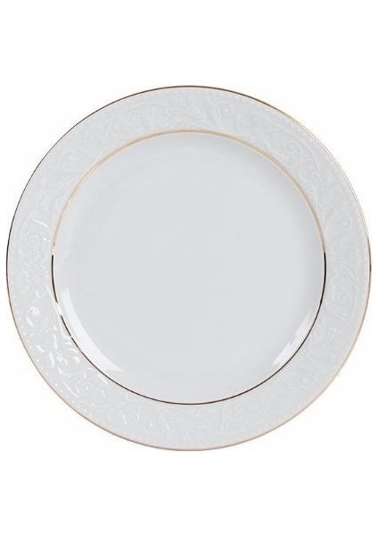 Hazan Altın Yaldız Düz Tabak 20CM Tekli 04POR031036 fiyatları