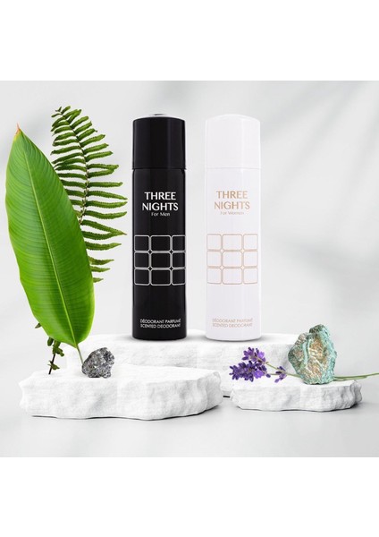 Three Nights 150 Ml Kadın Ve Erkek Deodorant Seti indirimleri
