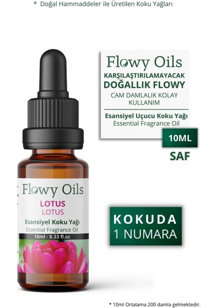 Lotus Esans Buhurdanlık Yağı Esans 10 ml