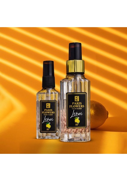 Limon Kolonyası 1 Adet 100 ml + 1 Adet 50 ml (Pet Şişe)