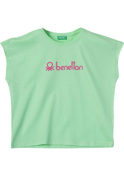 United Colors Of Benetton Kız Çocuk Tshirt BNT-G21304