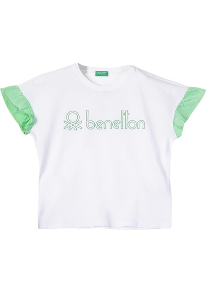 United Colors Of Benetton Kız Çocuk Tshirt BNT-G21225